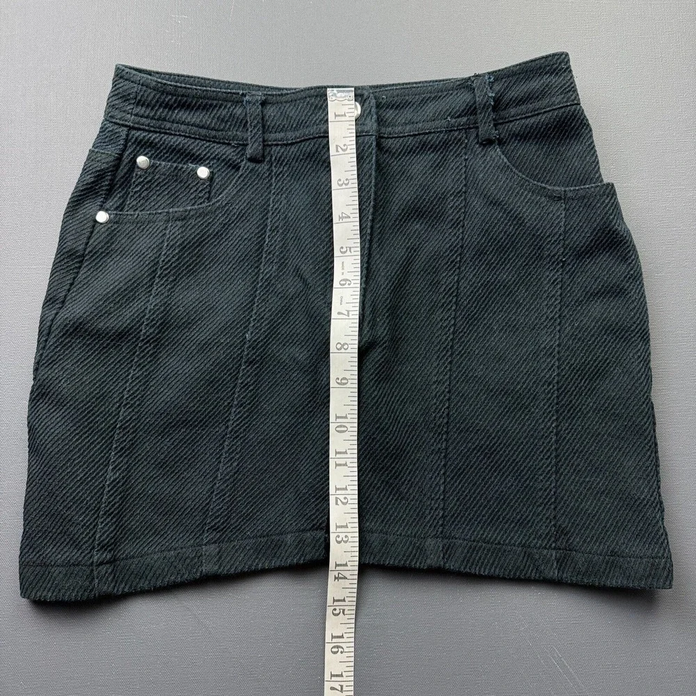 Forever 21 Women's Medium Blue A-Line Mini Denim Skirt Grunge Casual Y2K Style